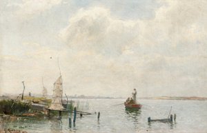 Still Life at Ringsjon by Gustaf Rydberg